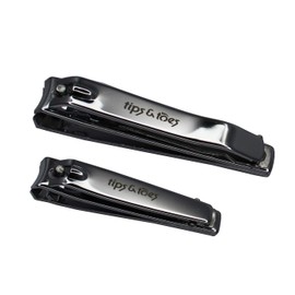 Tips&Toes Nail Clipper/Nipper/Cutter for Fingernail, Toenails and Thick Nails, Sharp and Durable Nail Clippers for Baby, Kids, Adults, Men, Women, Stainless Steel Color