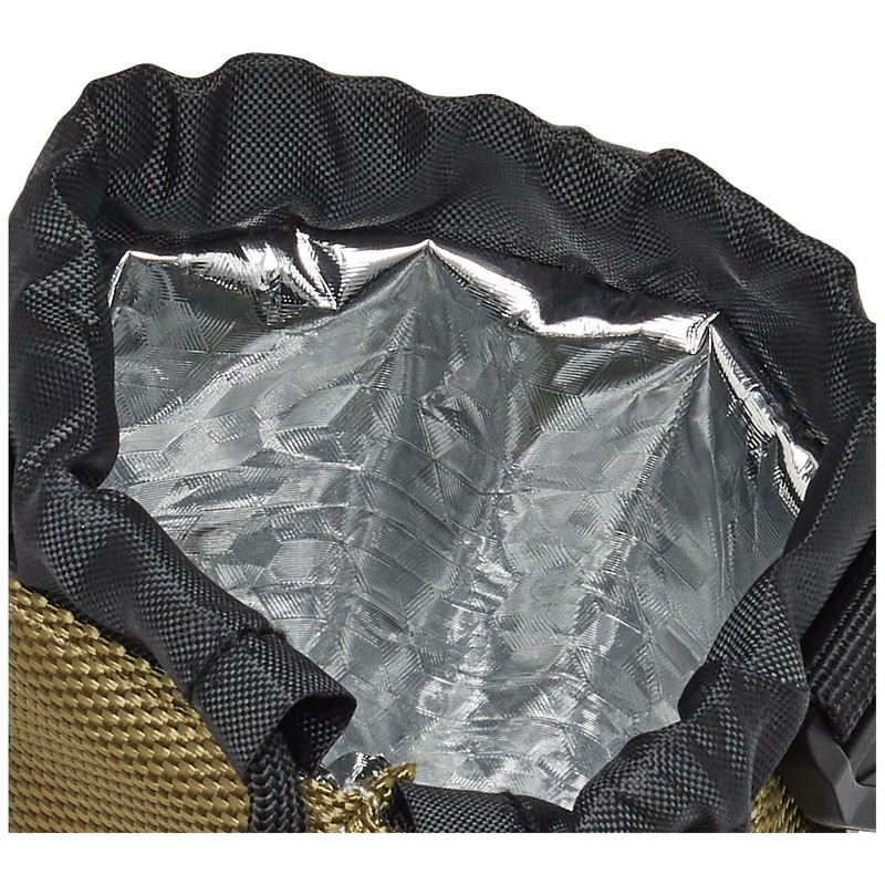 HIGHMOUNT KHAKI 92351 Bottle Case with Shoulder Strap, 0.5L