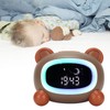 Kids Wake Clock Cartoon Kids Sleep Training Clock with Night