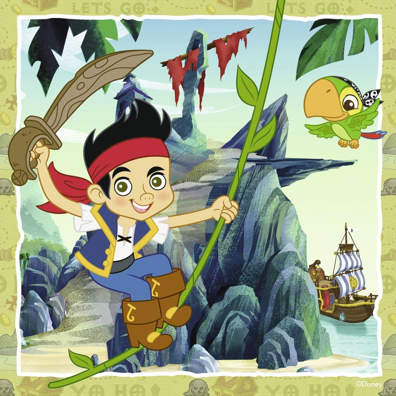 Ravensburger Jake and The Never Land Pirates Puzzles (3 x