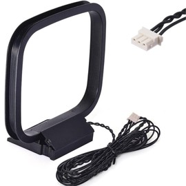 Kanto Antenna Laboratories AM Radio Antenna, 3-Pin Connector Type, Loop Antenna, Indoor Use, High Sensitivity, Compatible with Many Manufacturers