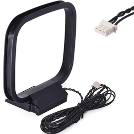 Kanto Antenna Laboratories AM Radio Antenna, 3-Pin Connector Type, Loop Antenna, Indoor Use, High Sensitivity, Compatible with Many Manufacturers