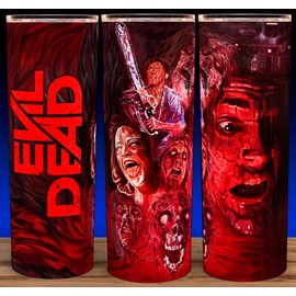 Unbranded Evil Dead Horror Movie Retro Ash Williams Cup Mug Tumbler 20oz