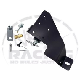WMS Products Linkage/Top Plate Assembly Half Cut, Black Anodized, Honda GX200 Karting, CTPH50