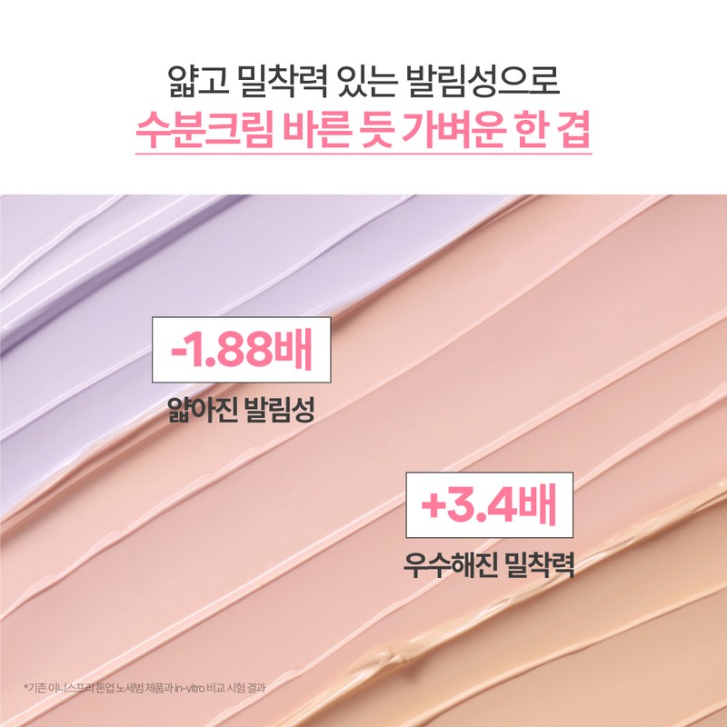 Innisfree 데일리 UV 톤업 노세범 선크림 라벤더 Daily UV Tone-Up