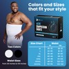 QORE LOGIQ Tummy Control Shapewear Compression Shorts, Waist Compression, Mens