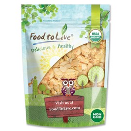 Organic Toasted Blanched Sliced Almonds, 12 Ounces – Unsalted & Dry Roasted, Premium Non-GMO Almond Nuts, Perfect for Salads, Snacks, Baking and Crunchy Topping. Keto & Paleo Friendly. Vegan & Kosher