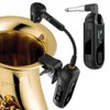 EBJ Wireless UHF Saxophone Microphone System, Clip Instrument Microphone Saxophone