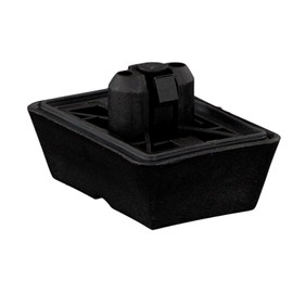 febi bilstein 37652 Lifting Jack Accommodation Point, pack of one , Black