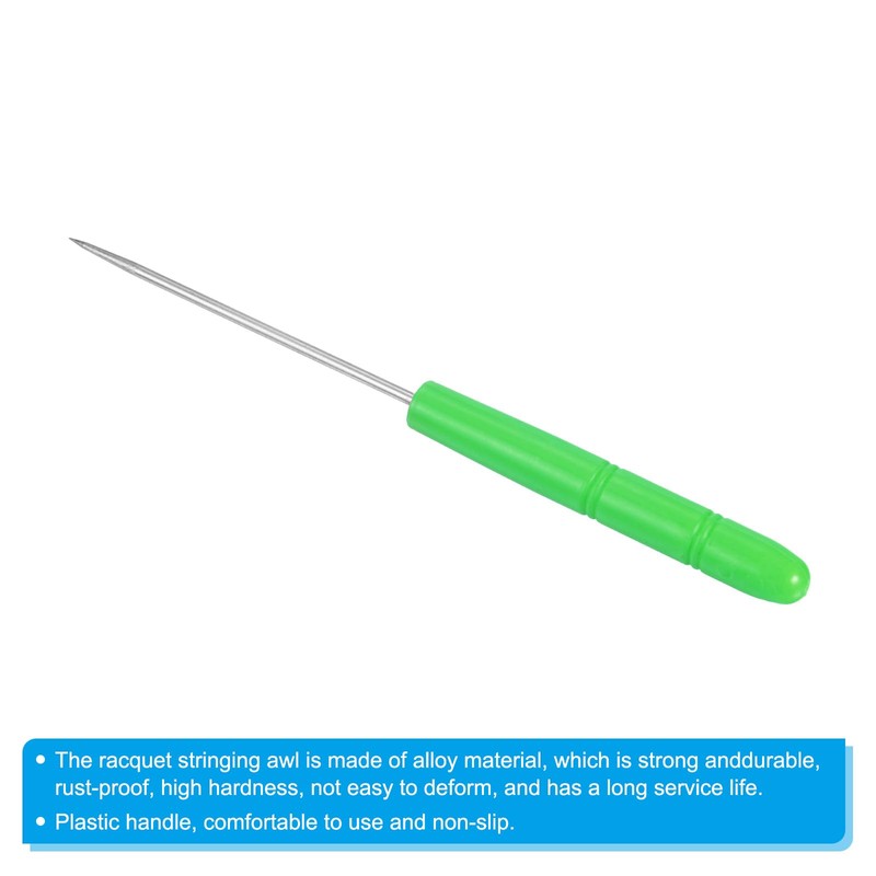PATIKIL Badminton Racket Stringing Awl, 3 Pack Tennis Racket Racquet