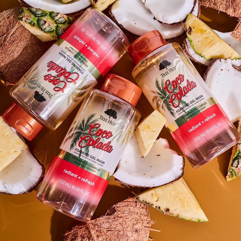 Tree Hut Coco Colada Foaming Gel Wash
