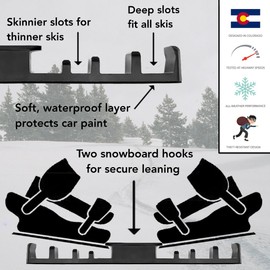 SnoStrip SnoStrip | Protective Ski & Snowboard Vehicle Mount (Magnetic)