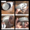 [For Impact Driver] Carbide Stainless Steel Hole Saw [Hexagonal Shaft