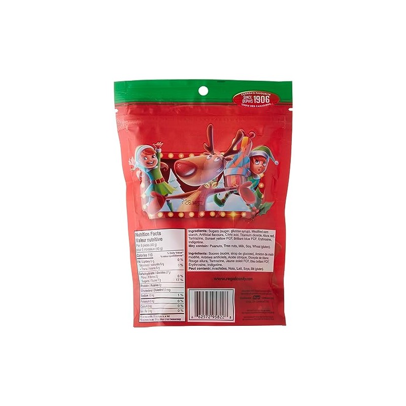 McCormicks, Rainbow Bells, Resealable Candy Bag, 300 Grams