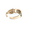Windalf Lucina 6mm Celtic Knot Bronze Toe Ring, Bronze