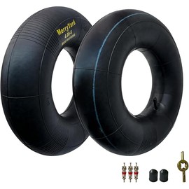 2-Pack of 13 * 4.00-6" Inner Tubes,TR13 Straight Valve Stem,High air tightness,Heavy Duty Replacement for Hand Truck,Wheelbarrows,Mowers,Utility Wagon,for 4.10/3.50-6 Wheel,350/400-6,3.50-6,4.10-6