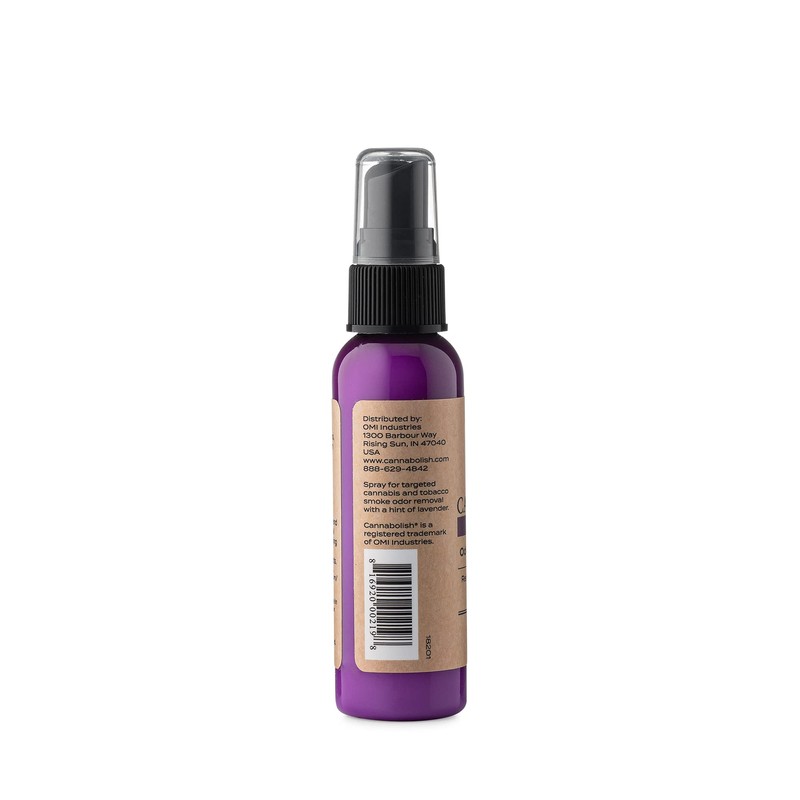 Cannabolish Lavender Odor Removing Spray and Air Freshener, 2 fl.