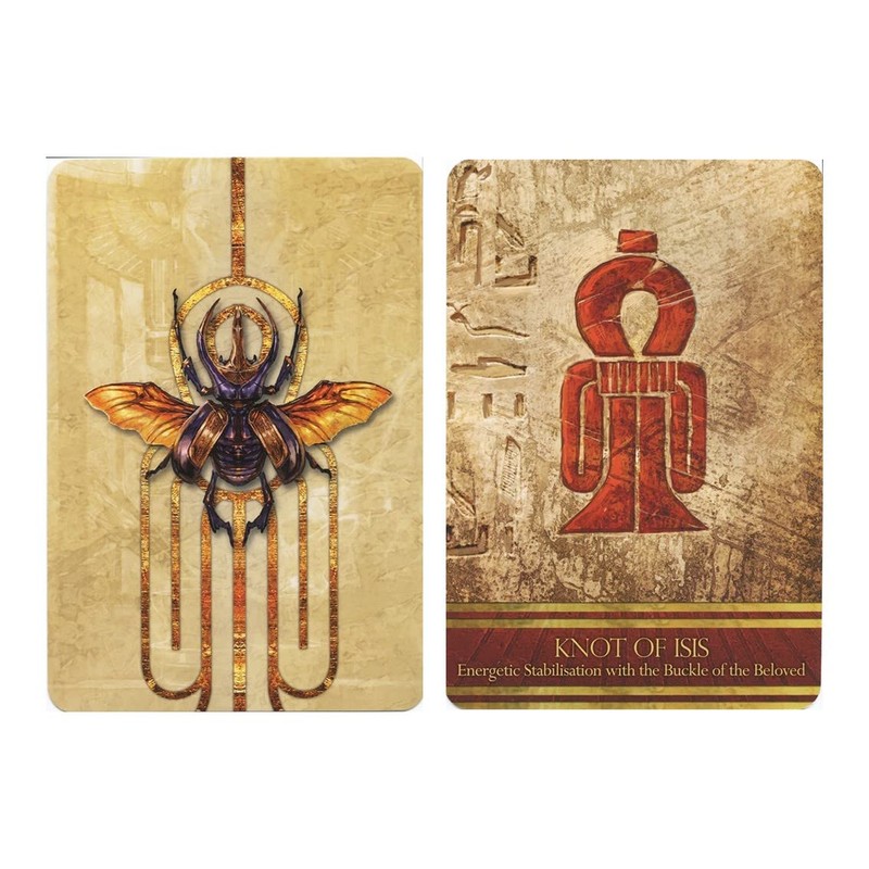 Kancharo Oracle Cards, 44 Tarot Divination, Isis Oracle Standard Size,