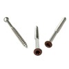 Ceta Decking Screw with Lacquered Head for Composite Flooring, Colour