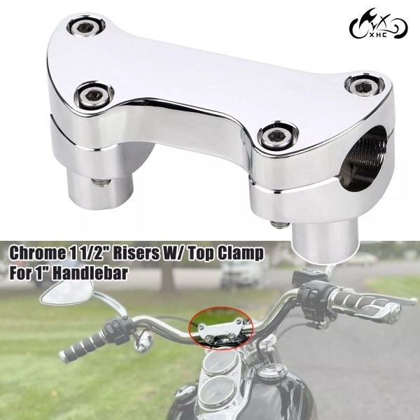 Unbranded 1 1/2" Riser 1 Inch Top Cover Handlebar Clamp