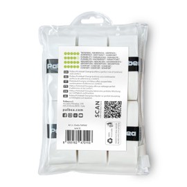 Pickleball OverGrip Tape - Extra Tacky White Pickleball Grip Tape, Pack of 6 - High Sweat Absorption & Non-Slip Soft Touch. Accessories Designed to Enhance Your Pickleball Paddle Grip Tape.