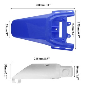 PRO BAT Plastic Fender Fairing Kit For CRF50 XR50 CRF XR 50 SDG SSR 70cc 110cc 125cc Pro Pit Dirt Bike Taotao Coolster Roketa