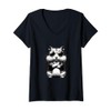 Womens Funny and cool hamster meme based outfit V-Neck T-Shirt