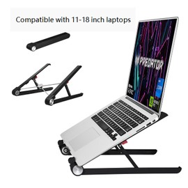 Portable Laptop Stand for Acer Predator Helios 16 18 300 (Neo 16 18) Triton 14 500 300 Neo 16 Nitro 17 16 5 V16 V15 14-18 inch Gaming Laptop.Made of Reinforced Nylon, 304 Stainless Steel and Silicone.