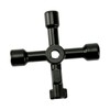 Water Meter Wrench Foldable T Handle Steel Multifunctional Water Shut
