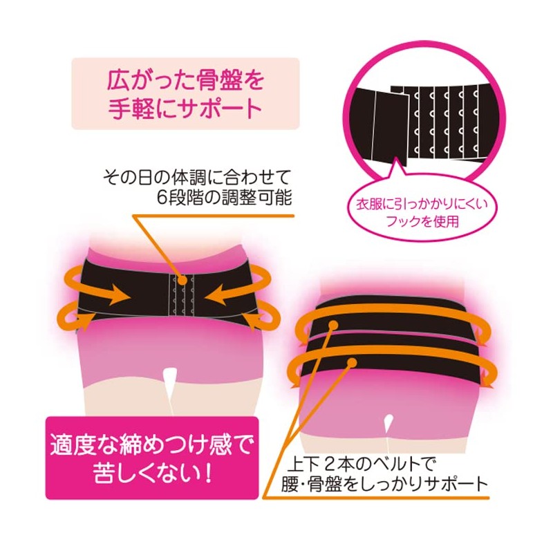 Premier Pelvic Belt, Leopard Pattern_TH12A-3 (S-M)