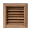 La Ventilazione LGES100T 112mm x 112mm Square Teak Air Vent