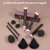 MAANGE 12Pcs Set de Brochas Maquillaje, 5 Brochas para Maquillaje