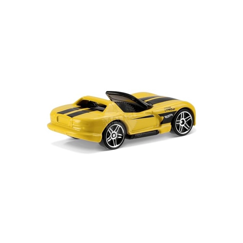 Hot Wheels 2017 Dodge Viper RT/10 Yellow Then and Now
