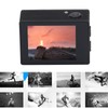 Outdoor Sports Camera 4K Wifi ABS Waterproof High Definition Black