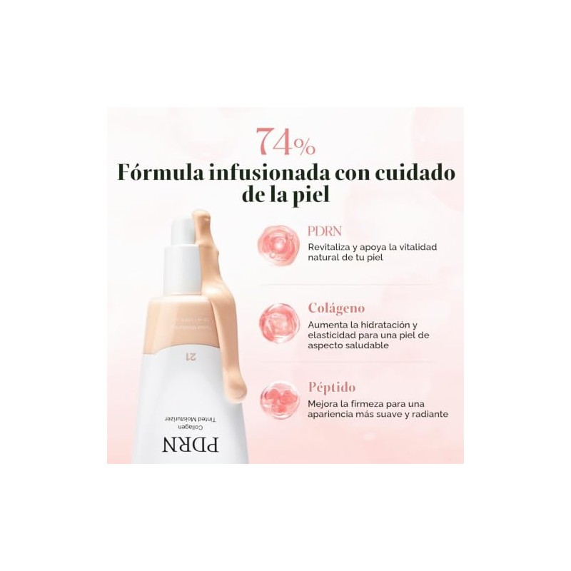 mixsoon PDRN Collagen Tinted Moisturizer No. 23 - Crema con