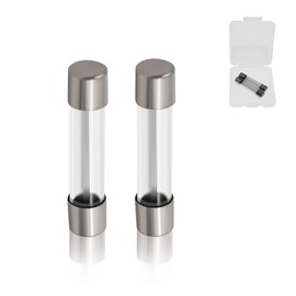 20amp 125 Volt Oven Microwave Fuse - 5304509451 for GE,Frigidaire Hotpoint Microwave, Replacement Models WB27X11138 5304464087 5304488359 AP5648907 PS5136235 etc. Models,6 * 30mm(2pcs)