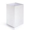 OUTON White Linen Texture Lamp Shade 14.25 x 8.5 x