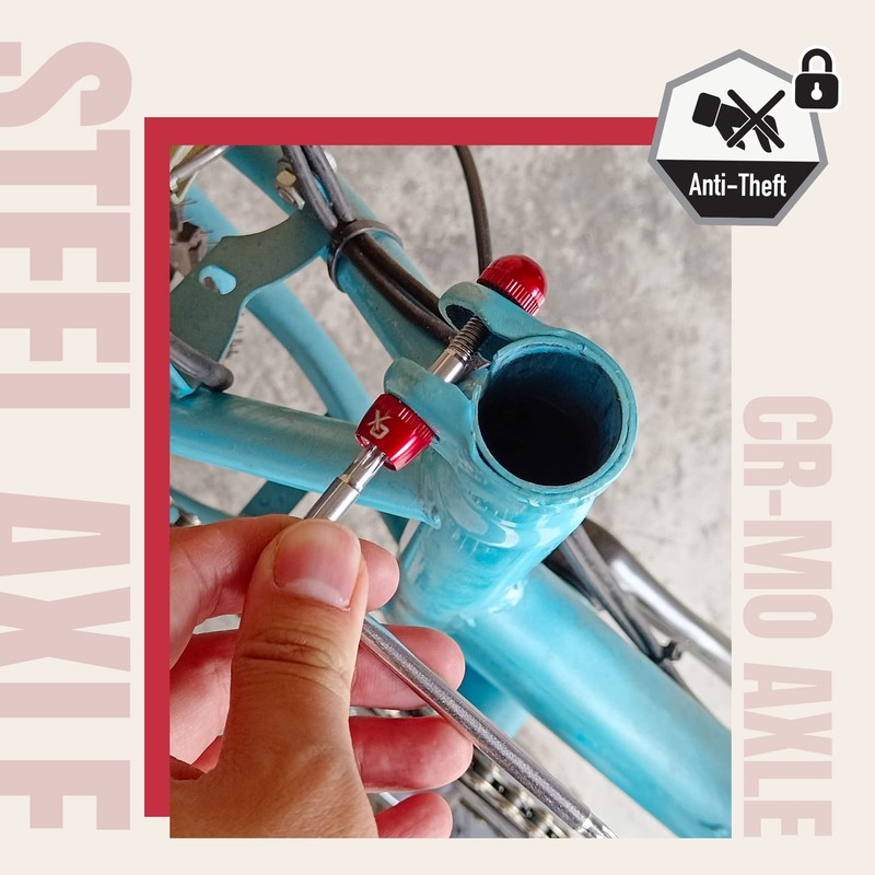 ONIPAX Anti-Theft Locking Binder Bolt Alloy Seatpost