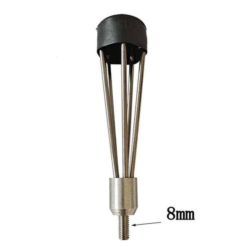 tieedhfu 5-Prong Fishing Spear Spearhead Fork Harpoo Pole Incisive Head