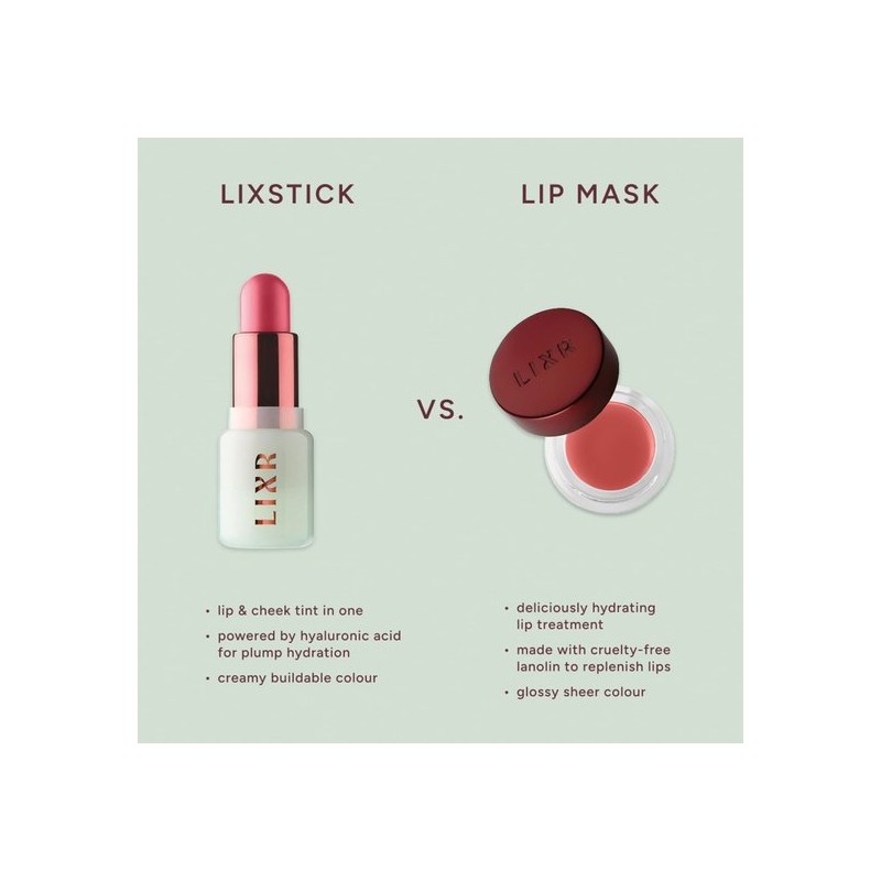 LIXR Beauty Lip Lixr Hydrating Tinted Lip Mask 0.15 oz/4.2