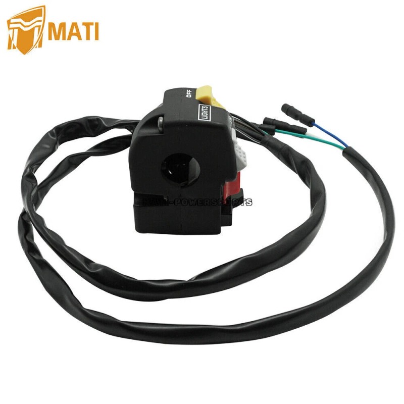 M MAT For Honda TRX300 TRX300FW 1988-1995 Handlebar Start Stop