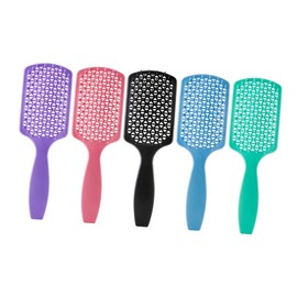 Outanaya 5pcs Massage Comb for Ergonomic Scalp for Curly Hair Comfortable Grip Durable Hairdressing Tool for Salon Home Use Easy Detangling Without Pain