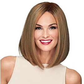 Raquel Welch Current Events Long Textured Bob Wig, Average Size Cap, Rl5/27 Ginger Brown