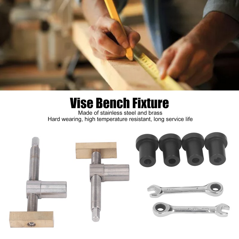 19mm Woodworking Desktop Clip Stainless Steel Brass Stop Bench Dog