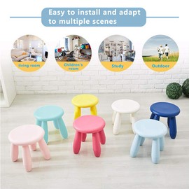 Kids Step Stool, Kindergarten Study Stools, Lightweight Footstools are Sturdy and Durable, Very Suitable for Use in The Kitchen, Bathroom and Bedroom(Yellow)
