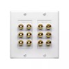 OSD Audio 5.1 Home Theater Decora Wall Plate 2 Gang