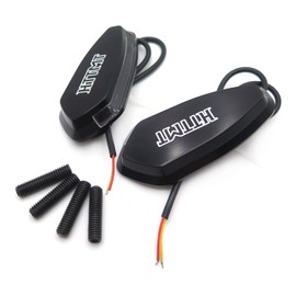 XKMT- HTTMT LED Signal Lighting Mirror Block Off Base Plate Black Compatible with 1999-2007 Yamaha R6 Yzf-R6 Yzfr6 Billet Aluminum Made [P/N: MT222-013A]