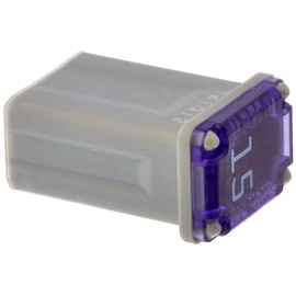 Bussmann FMM-15 MAXI Fuse ('Slow Blow' Micro Female - 15 A (Grey)), 1 Pack