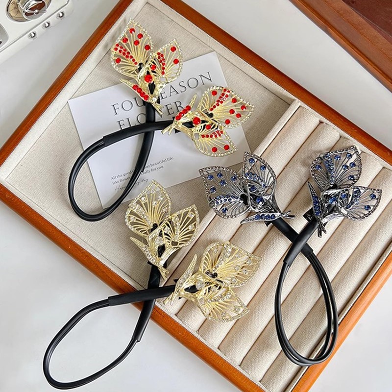 Bun Maker Crystal Hair Bun Maker French Twist Hair Disk