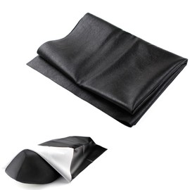 lekiliky Motorcycle Seat Cover, Soft Smooth Elastic DIY Leather Cover, Waterproof & Anti-aging Seat Protective Decoration, Suitable for Most Motorcycles, E-bikes, Bicycles (100 x 70 cm)